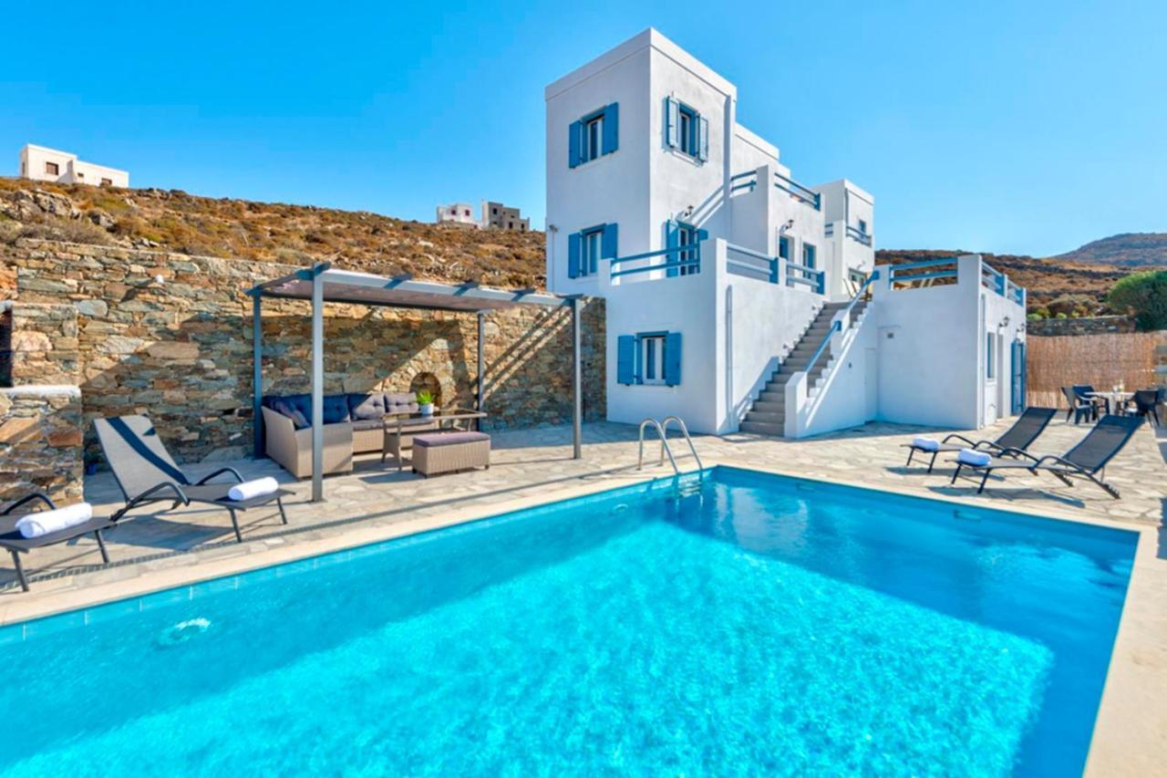 Oceania House With Sea View Posidhonía Exterior foto