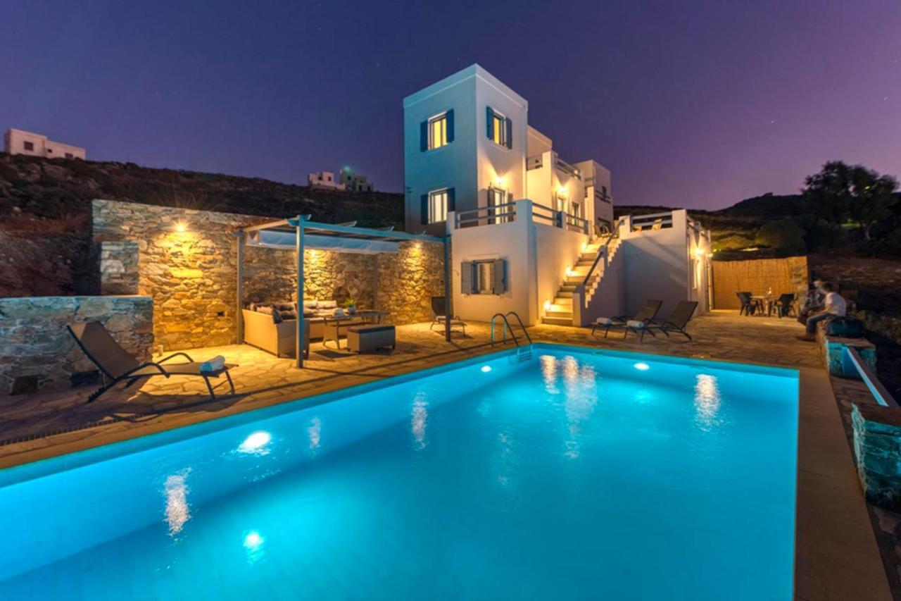 Oceania House With Sea View Posidhonía Exterior foto